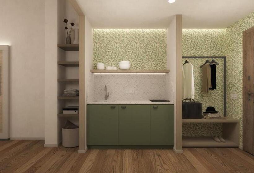 Quarto Quadruple Standart Vista Jardim, Ll Crinale Village