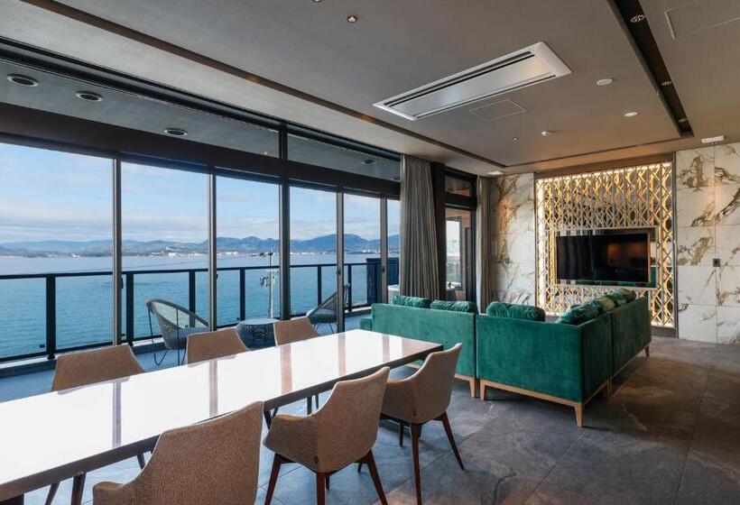 Четырехместный Номер Стандарт Вид на Море, Five Spring Resort The Shirahama