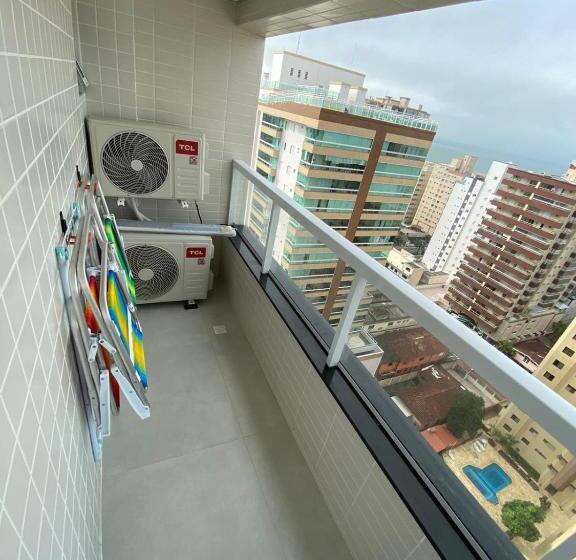 침실 1개 바다 전망 아파트, Linda Cobertura Vista Mar No Residencial Affinity