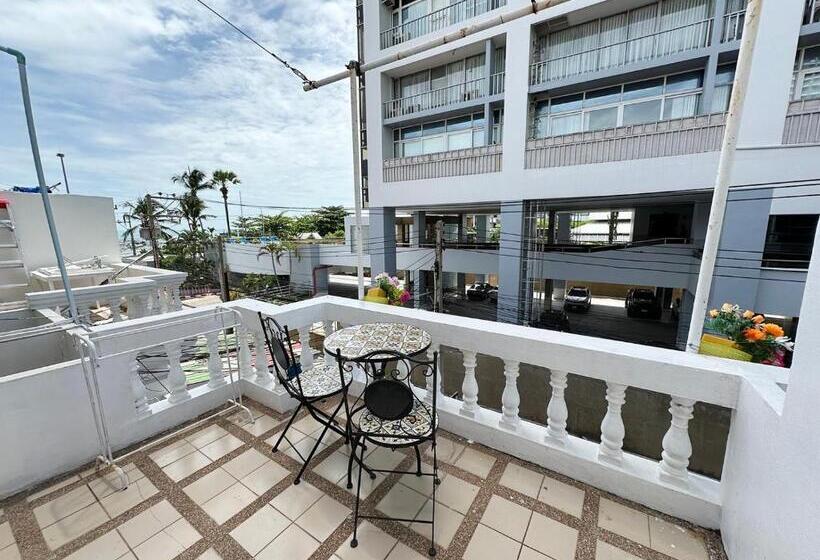 اتاق استاندارد با بالکن, Sea View Jomtien Guest House
