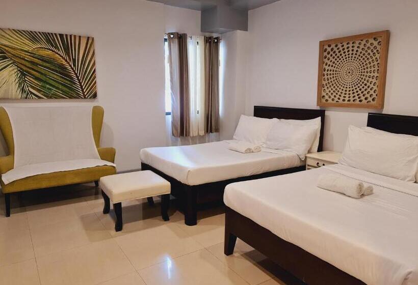Четырехместный Номер Стандарт Вид на Море, Bayview Country Inn El Nido