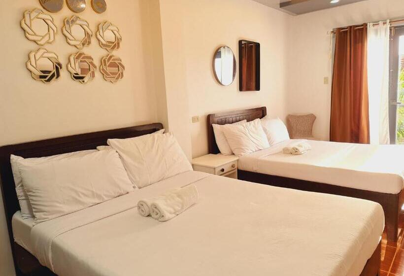 Четырехместный Номер Стандарт Вид на Море, Bayview Country Inn El Nido