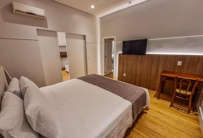 스위트 킹사이즈 침대, Mosteiro Hotel De Charme Próximo Ao Vale Dos Vinhedos