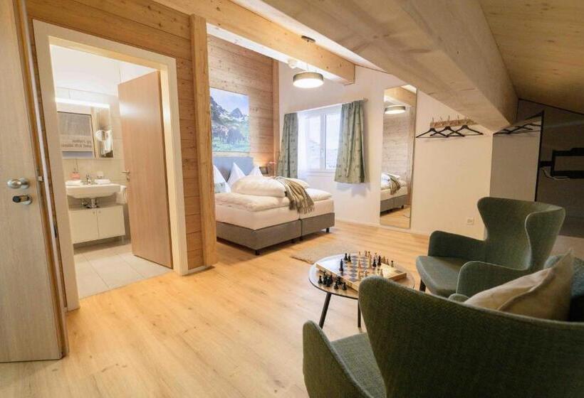 标准间带山景, Alphotel Biel Kinzig   Access By Cable Car Only!