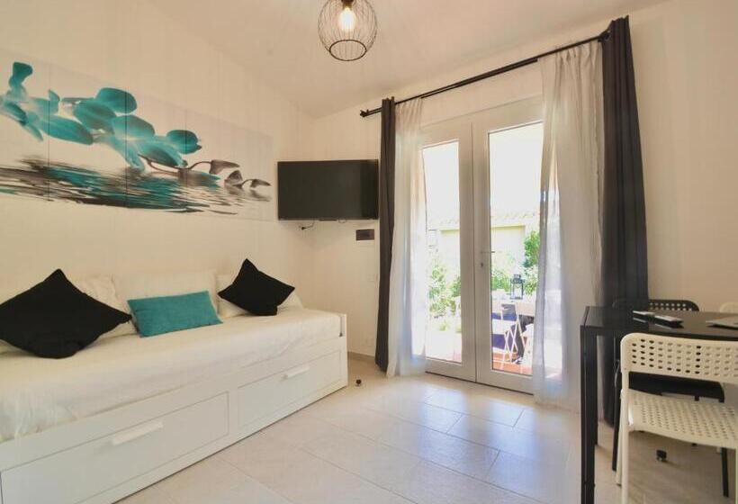 Апартаменты 1 Спальня, Isa   Residence In Costa Rei Just 450 Meters From The Beach, Apartments With Air Conditioning And Ou