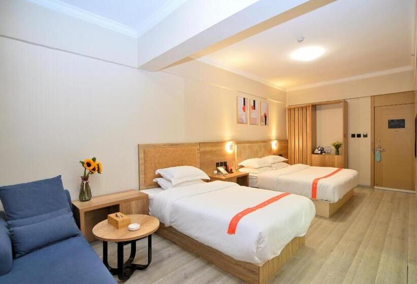 Номер Superior, Yilong Yitang Hotel Kunming Railway Station Joy City Center