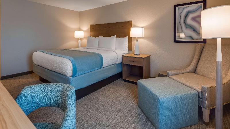 身障者適用キングサイズベッドルーム, Hampton Inn Kyle