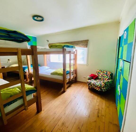 Кровать в Общей Комнате, La Guapa Hostel