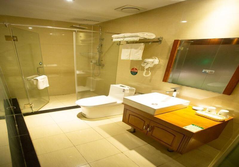 اتاق خانوادگی, Greentree Inn Tianjin Ji County South Yuyang Road Gulou Square Express