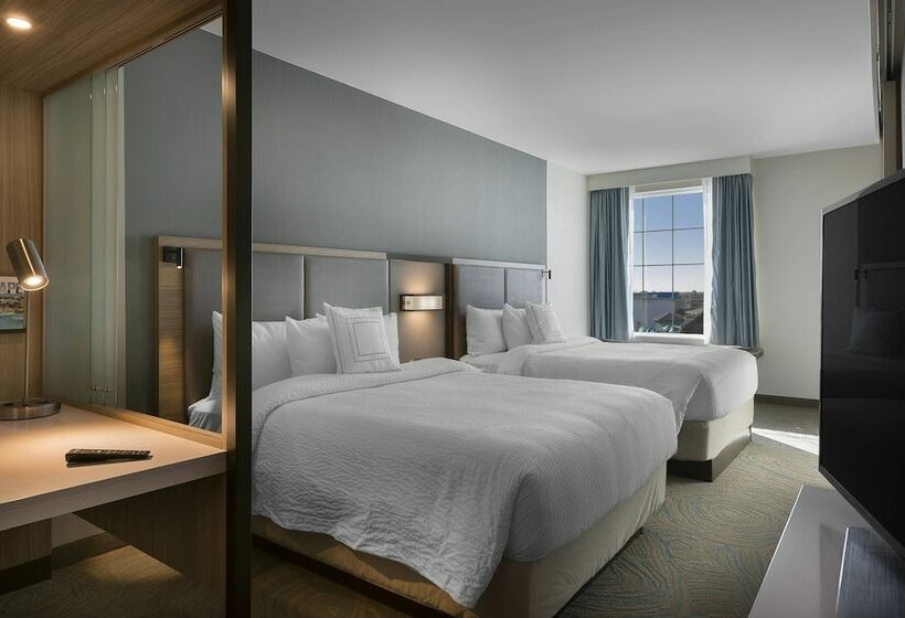 측면 바다 전망 스위트, Springhill Suites By Marriott New Smyrna Beach