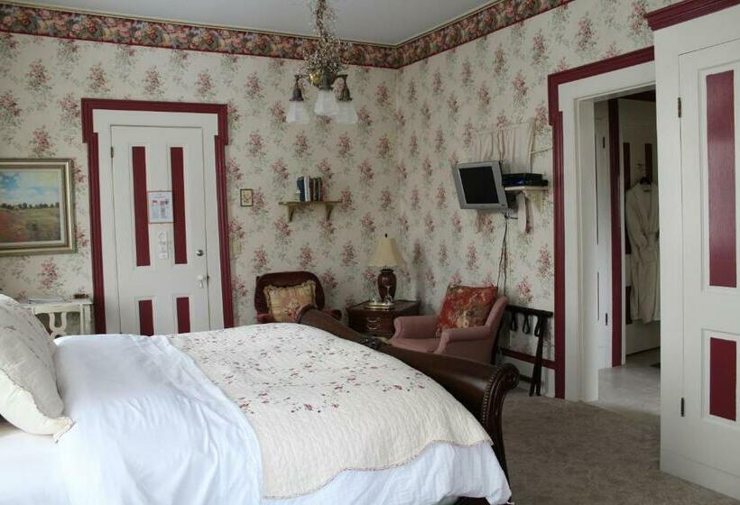キングサイズベッドのスタンダードルーム, The Gridley Inn B&b