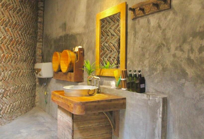 اتاق استاندارد چهارنفره با چشم‌انداز باغ, đoài Homestay đường Lâm