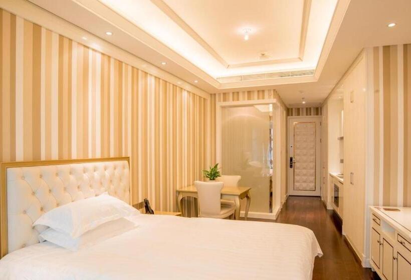 Апартаменты Deluxe 1 Спальня, Xiamen Ocean View Suite   Xiamen University Twin Towers Branch