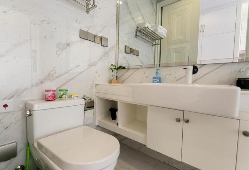 Apartamento 1 Dormitório Vista Mar, Xiamen Ocean View Suite   Xiamen University Twin Towers Branch