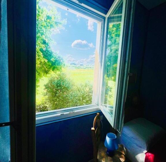 اتاق استاندارد سه تخته با چشم‌انداز باغ, B&b Rifugio Degli Artisti   Themed Rooms