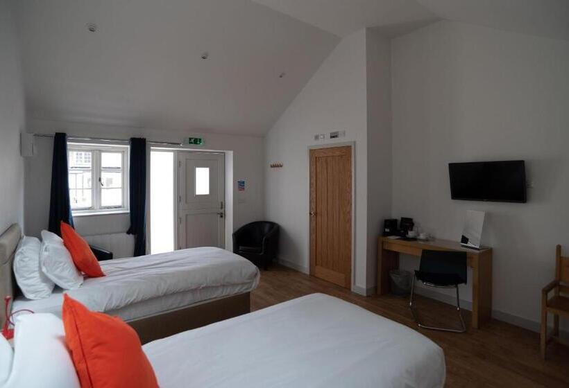Дом 1 Спальня, Twin Deluxe Disabled Access And Wet Room With Courtyard View   Newton