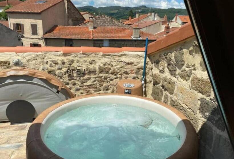 Стандартный Номер Кровать Кинг, Le 19   38m2 Terrasse Jacuzzi   Centre Historique   Clim