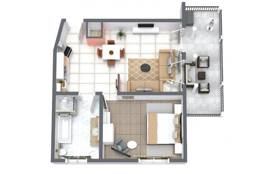 Апартаменты 1 Спальня с Балконом, Pension Memory   Ferienapartments & Zimmer In Der Rhön