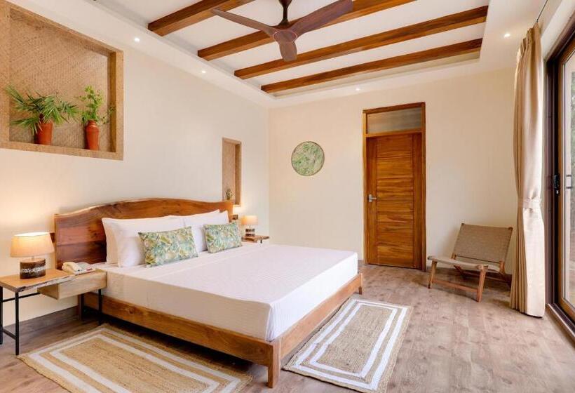 فيلا ديلوكس غرفة نوم, Lemon Tree Wildlife Resort, Kanha