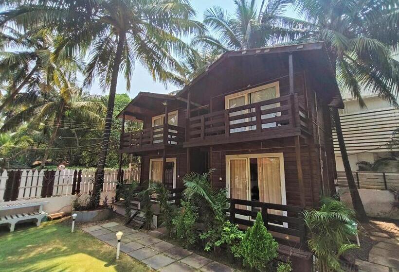 발코니가 있는 스위트, Beachwalk Retreat   Within 100 Metres From Morjim Beach