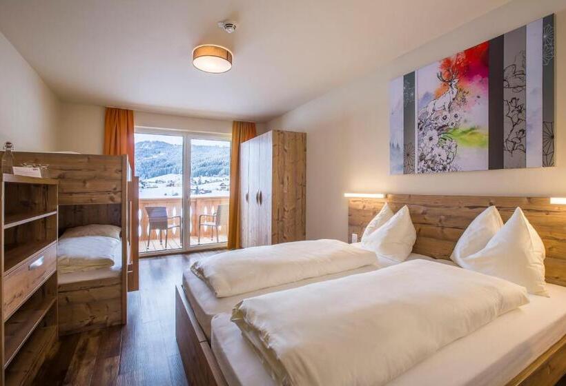 スーペリアの４人部屋, Cooee Alpin Hotel Dachstein