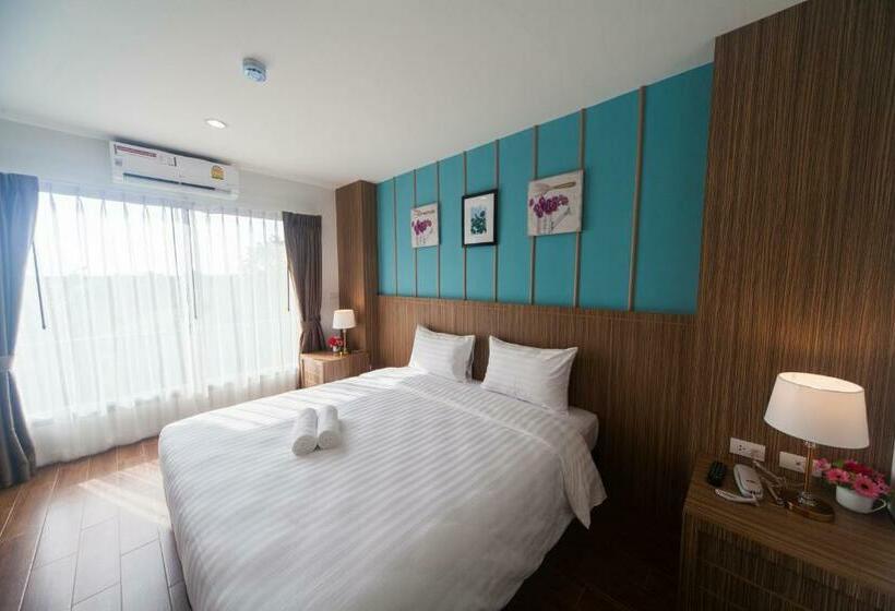 Стандартный Номер Кровать Кинг, Anchan Laguna Hotel โรงแรมอัญชันลากูน่า