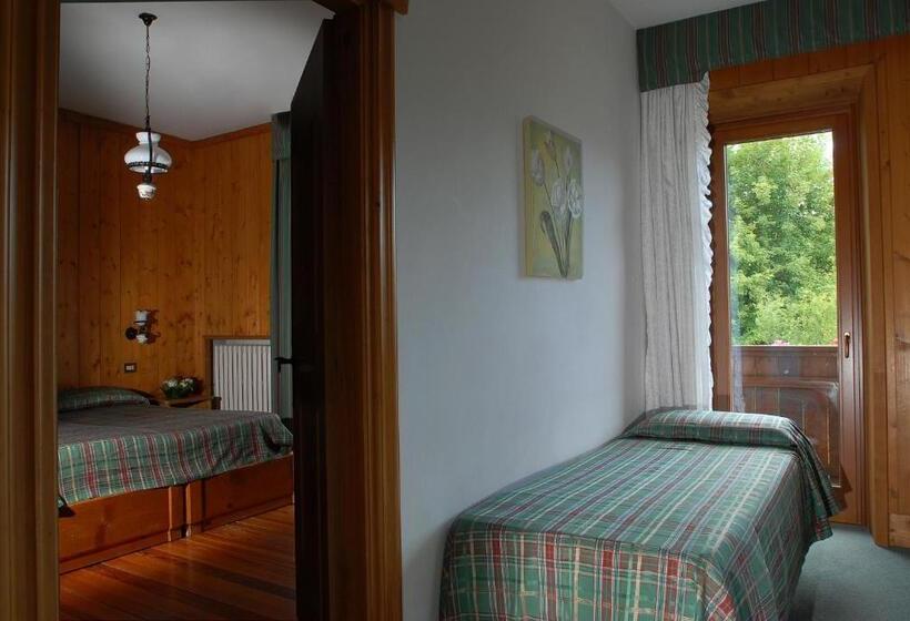 Четырехместный Номер Стандарт, Albergo Dolomiti
