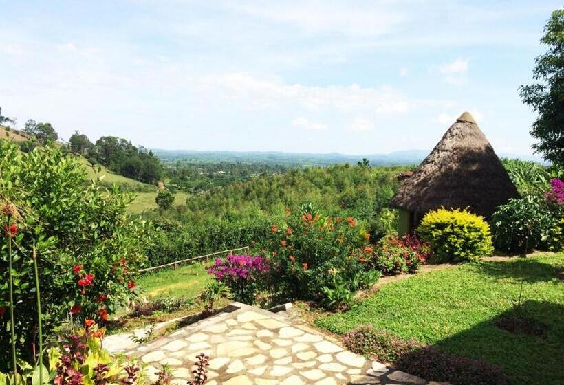 اتاق لوکس با چشم‌انداز باغ, Nyore Hillside Retreat