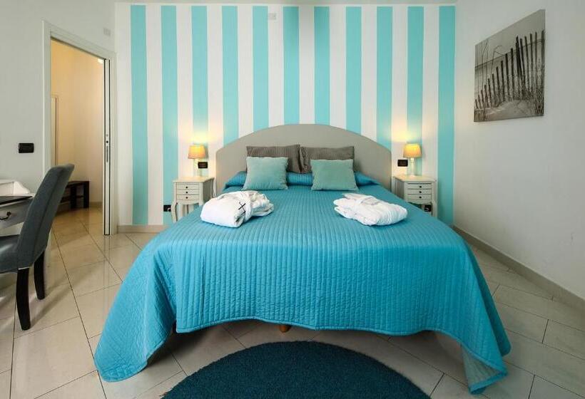 غرفة ديلوكس مزودة بشرفة, B&b Iulia Augusta
