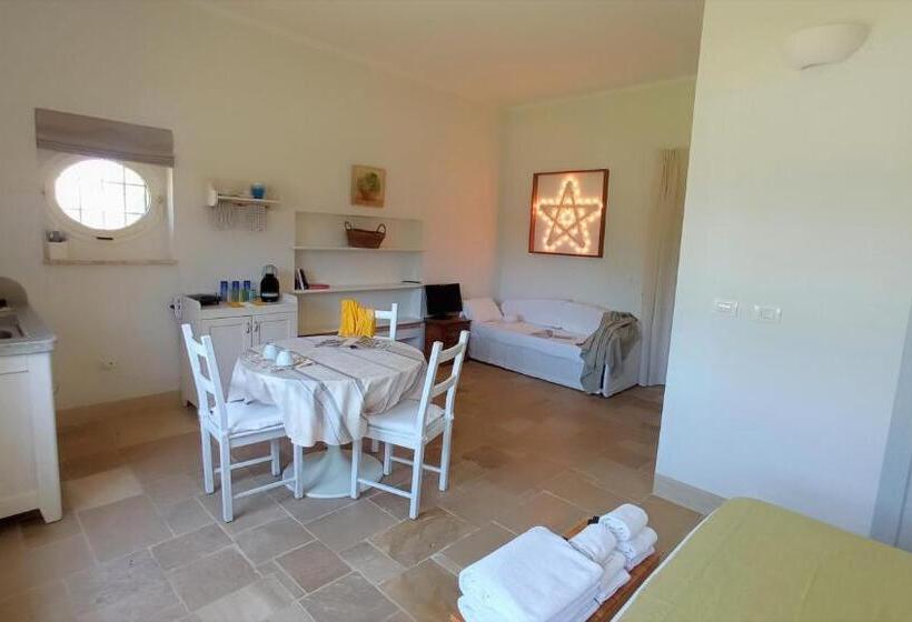 带1个卧室带泳池的公寓, Tenuta Alla Castellana