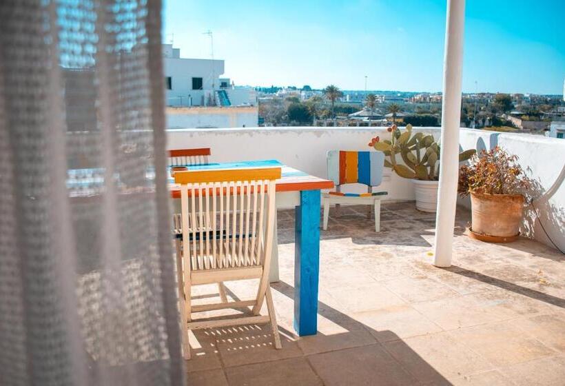 اتاق استاندارد با تراس, Antico Mondo Rooms & Suites