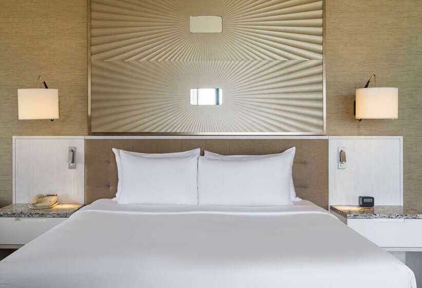 Standaardkamer met Kingsize Bed, Hilton Yantai