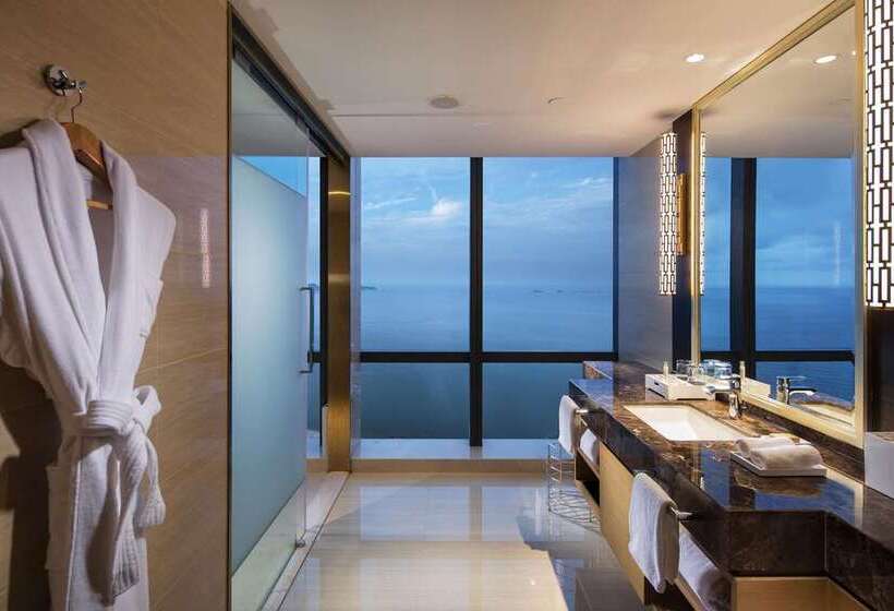 اتاق اجرایی با تخت بزرگ, Hilton Yantai