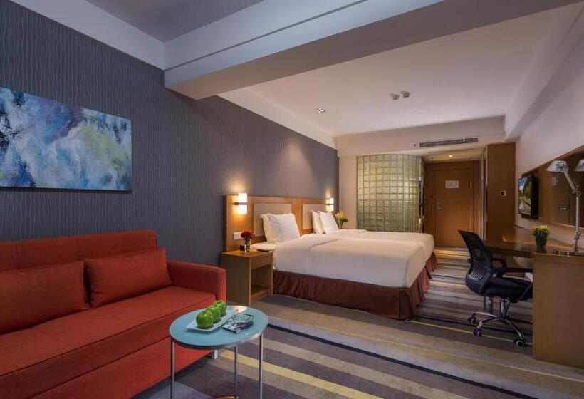 اتاق استاندارد با تخت بزرگ, Holiday Inn Express Daocheng Yading By Ihg