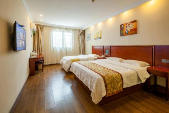 Семейный Номер, Greentree Inn Jiangsu Suzhou Suzhouleyuan Tianping College Business