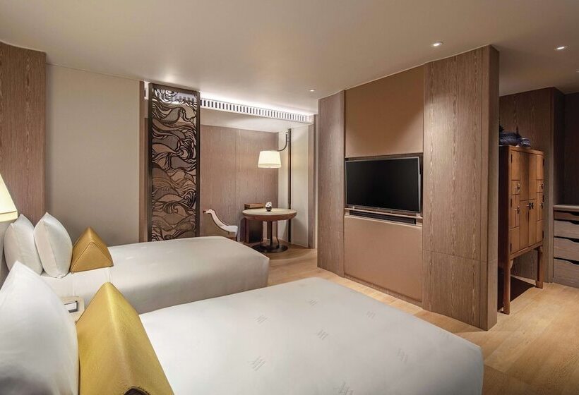 Quarto Deluxe Vista Cidade, Waldorf Astoria Bangkok