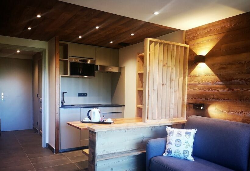 Номер Дюплекс, Alliey & Spa Piscine Appart Hôtel Serre Chevalier