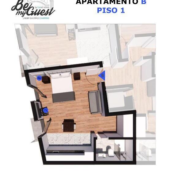 Студия Премиум, Bemyguest   Loft Guest House Jardim Das Mães Charming