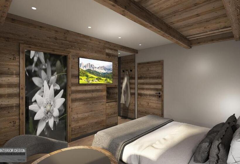 Номер Deluxe Вид на Горы, B&b Cèsa Planber Mountain View Ski In Ski Out