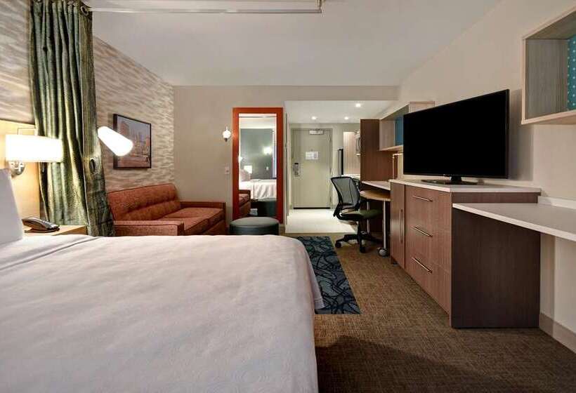 스탠다드 스튜디오 킹침대, Home2 Suites By Hilton Savannah Airport