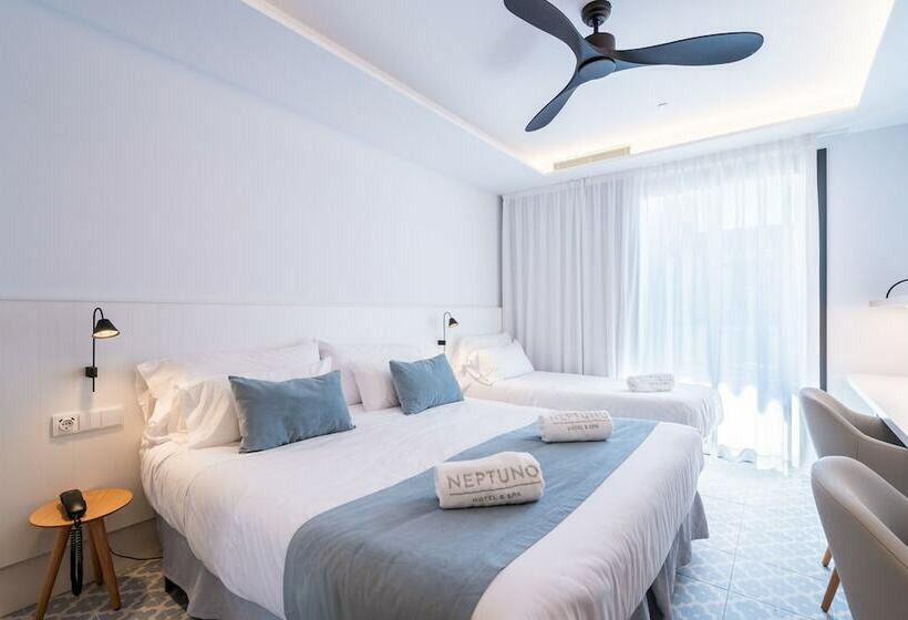 اتاق سوپریور با بالکن, Neptuno Hotel & Spa 4 Sup