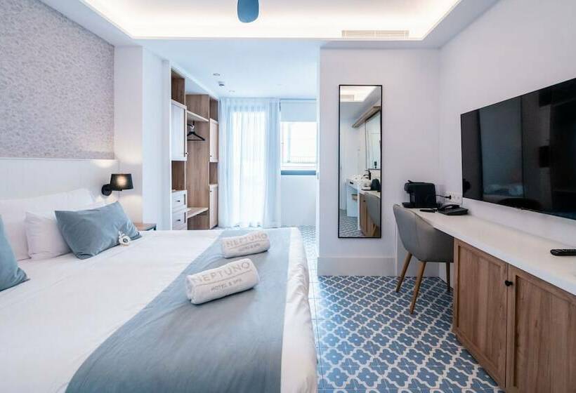 اتاق استاندارد اینتریور, Neptuno Hotel & Spa 4 Sup