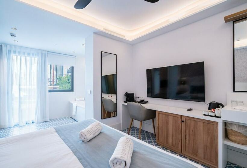 اتاق استاندارد اینتریور, Neptuno Hotel & Spa 4 Sup