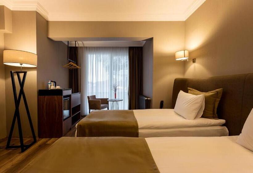اتاق استاندارد با چشم‌انداز باغ, Marin Otel & Restaurant