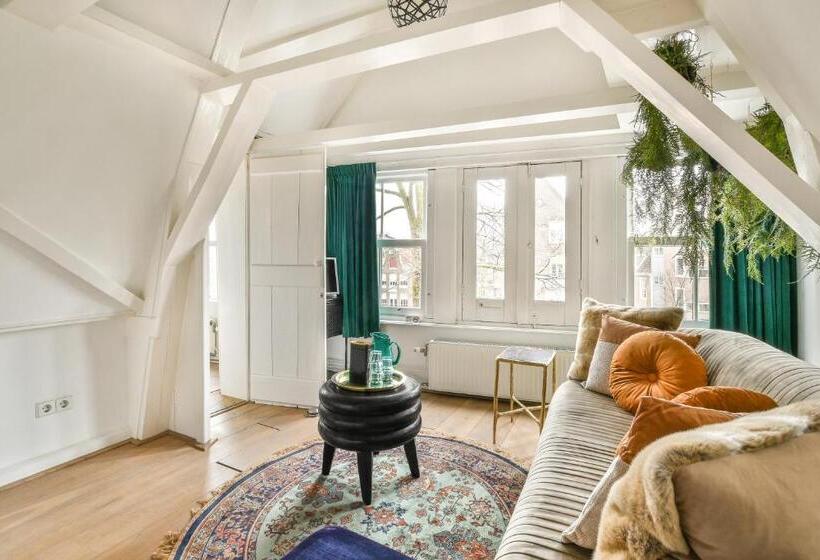 Семейный Номер, Spiegelgracht Apartments With Canal View