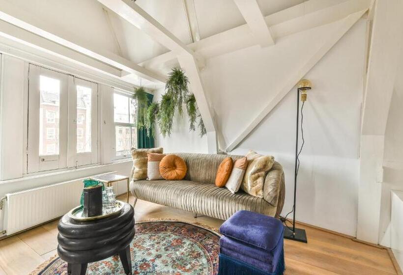Семейный Номер, Spiegelgracht Apartments With Canal View