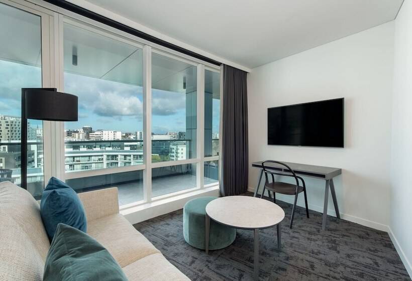 스탠다드 스튜디오 더블 침대, Four Points By Sheraton Auckland