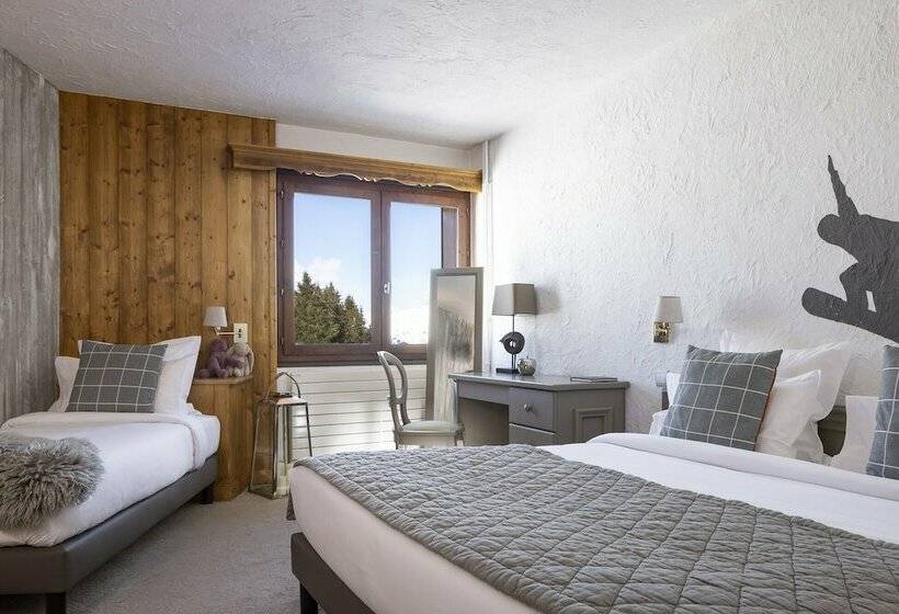 Номер Стандарт Трехместный, Hôtel Courcheneige