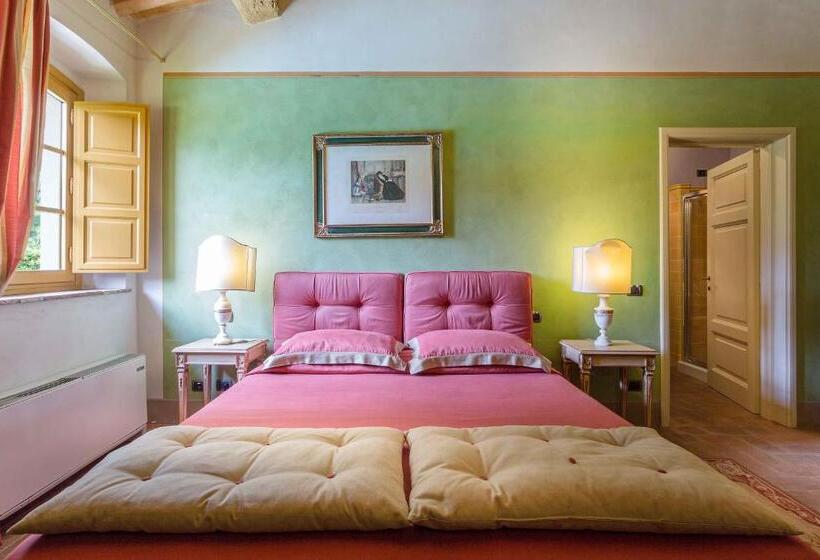 带泳池观景的豪华房, La Dimora Dell Inventore Luxury B&b