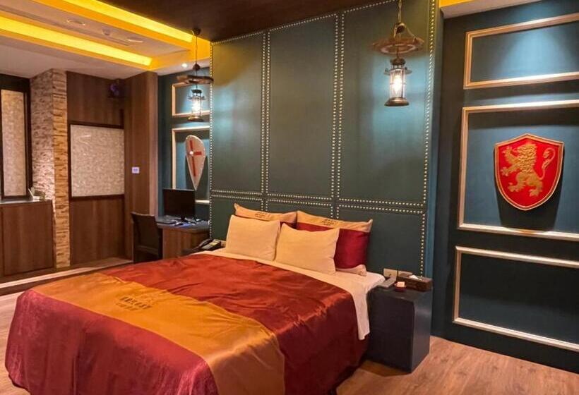 اتاق استاندارد با تخت بزرگ, Yosemite Motel   Chunghua Branch